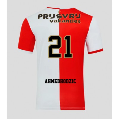 Moški Nogometni dresi Feyenoord Anel Ahmedhodzic #21 Domači 2025-26 Kratek Rokav Moški Nogometni dresi Feyenoord Anel Ahmedhodzic #21 Domači 2025-26 Kratek Rokav